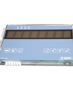 Display single-line f/weighing box DOL199 with keyboard
